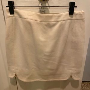 Winter white wool Jcrew skirt
